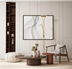 Mother & Child LED Dimmable Floor Lamp - Satin Brass