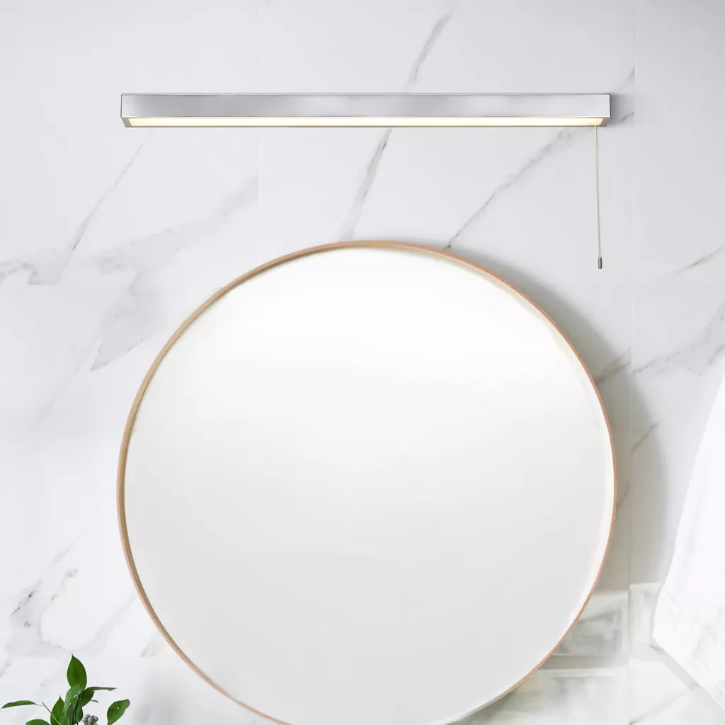 Venti Wall Light - Polished Chrome & Frosted Polycarbonate