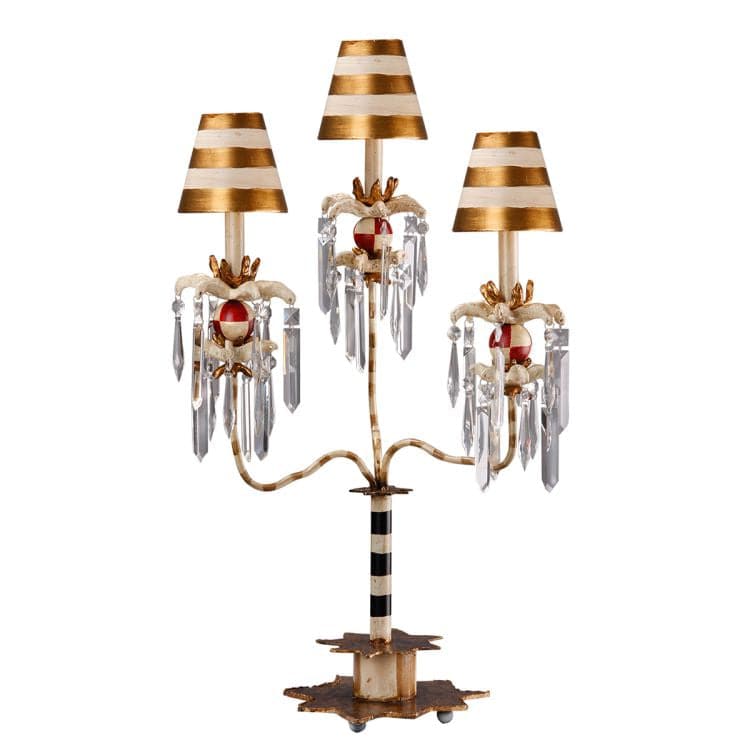 Birdland 3 Arm Table Lamp - Comet Lighting