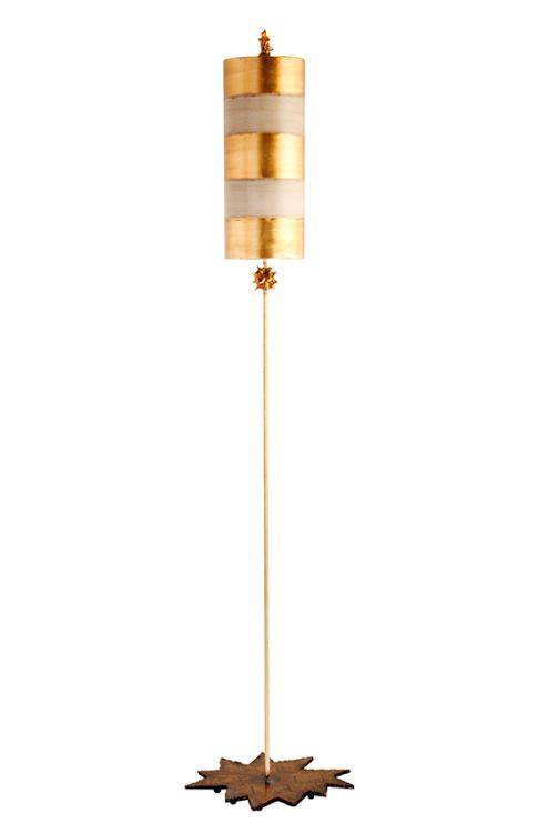 Nettle Floor Lamp Gold - Comet Lighting