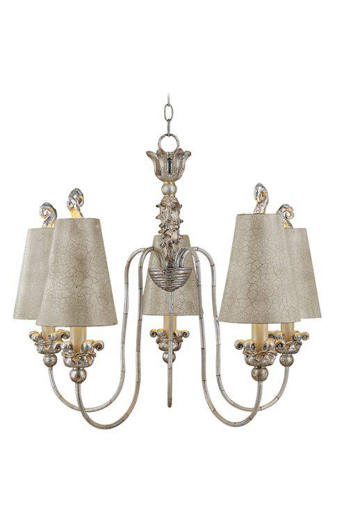 Remi 5-Light Chandelier - Comet Lighting