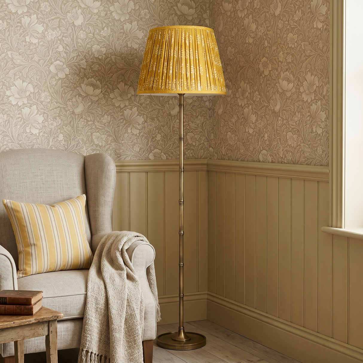 Sunshine Ferns  lampshade