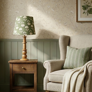 Sage Blossom Lampshade