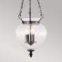 Finsbury Park 3 Light Medium Pendant - Old Bronze