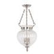 Finsbury Park 3 Light Medium Pendant - Polished Nickel