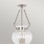 Finsbury Park 3 Light Medium Pendant - Polished Nickel