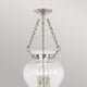 Finsbury Park 3 Light Medium Pendant - Polished Nickel