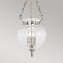 Finsbury Park 3 Light Medium Pendant - Polished Nickel