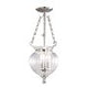 Finsbury Park 3 Light small Pendant - Polished Nickel