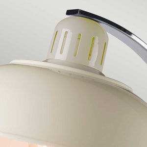 Franklin 1 Light Desk Lamp - Cream - Comet Lighting