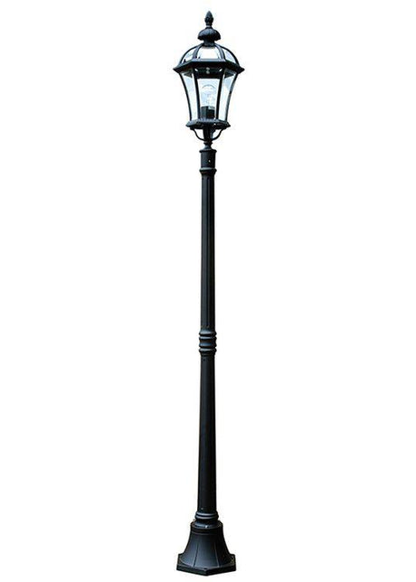 Ledbury Outdoor Lamp Post Lantern Black - Comet Lighting