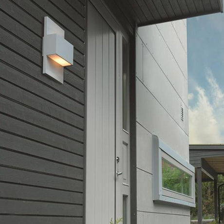 Geneve E27 Wall Lantern - Aluminium - Comet Lighting