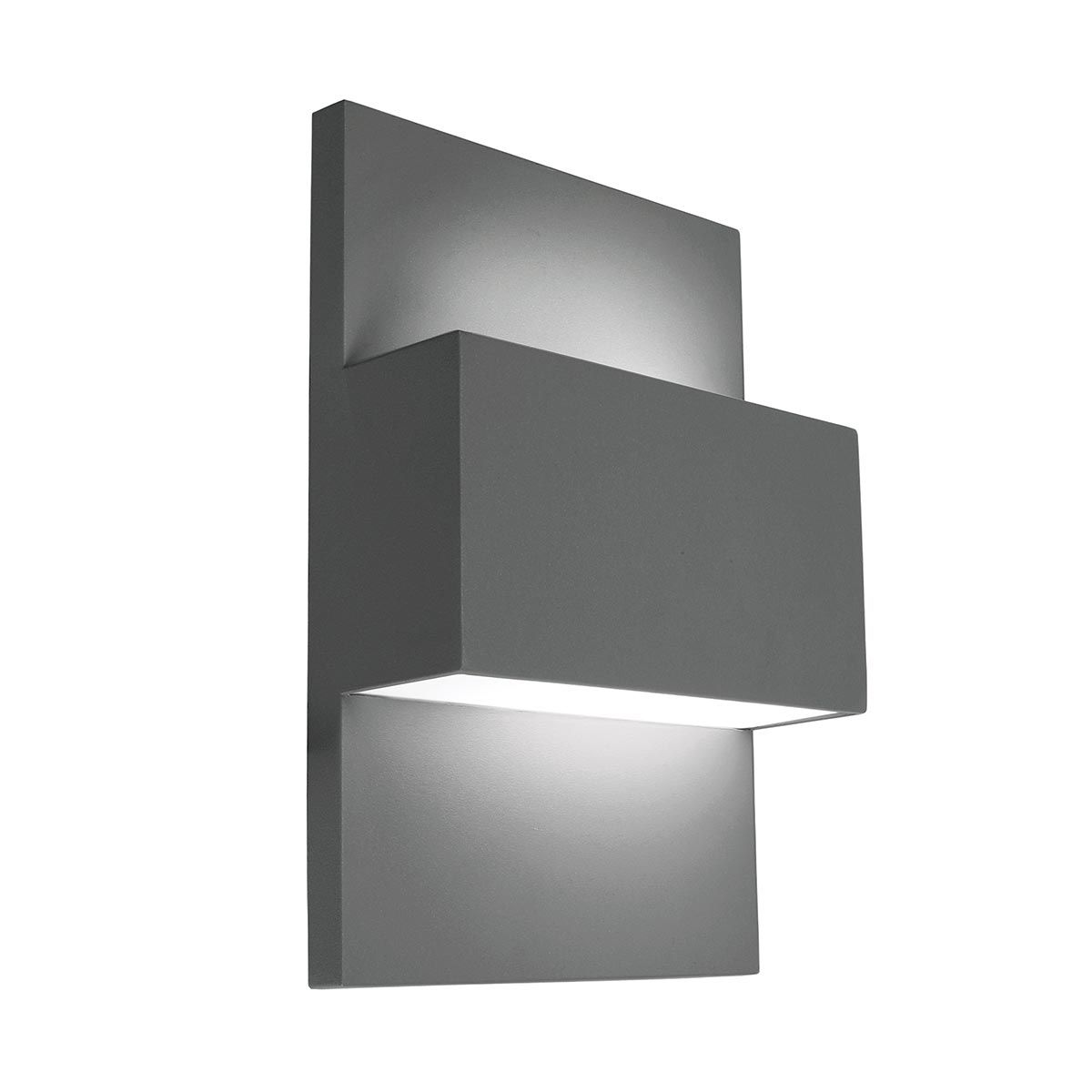 Geneve E27 Wall Lantern - Graphite - Comet Lighting