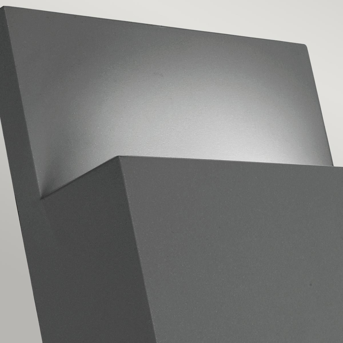 Geneve E27 Wall Lantern - Graphite - Comet Lighting