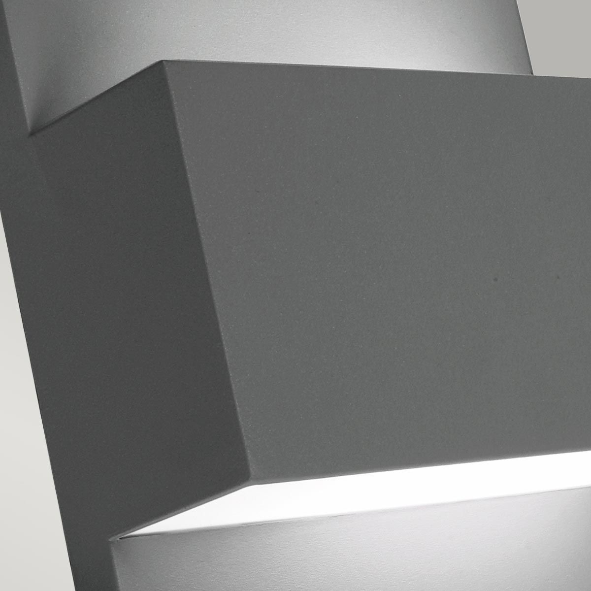 Geneve E27 Wall Lantern - Graphite - Comet Lighting