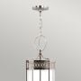 Guildhall Pendant - Polished Nickel