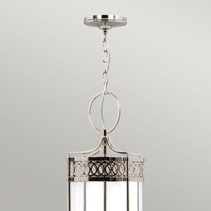 Guildhall Pendant - Polished Nickel - Comet Lighting