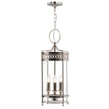 Guildhall Pendant Ceiling Light Polished Nickel - Comet Lighting