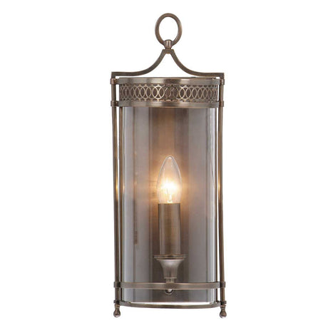 Guildhall Wall Light - Dark Bronze - Comet Lighting