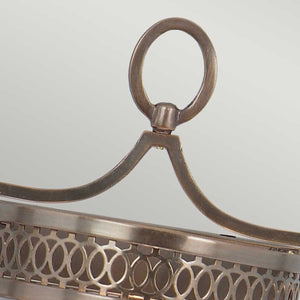 Guildhall Wall Light - Dark Bronze - Comet Lighting