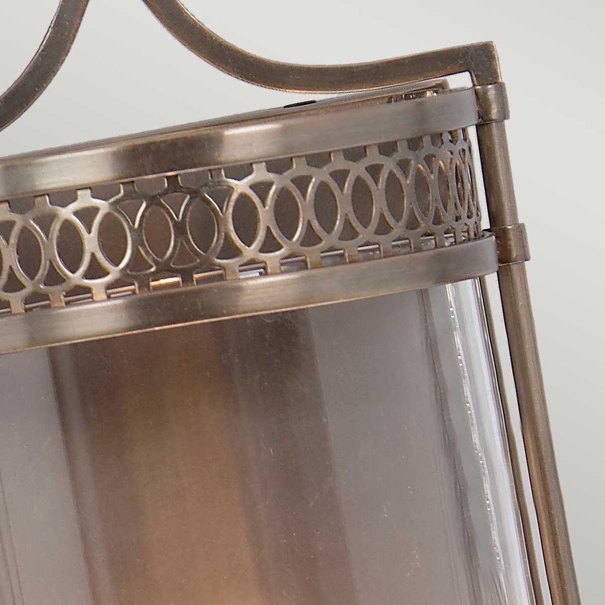 Guildhall Wall Light - Dark Bronze - Comet Lighting