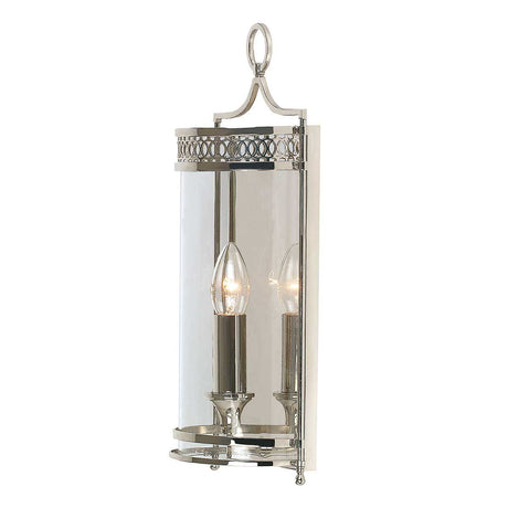 Guildhall Wall Light - Polished Nickel - Comet Lighting