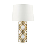 Arabella 1-Light Table Lamp - Distressed Gold - Comet Lighting