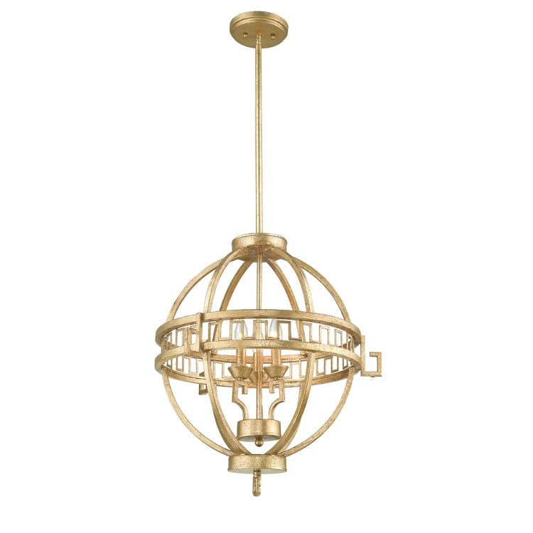 Lemuria 3-Light Globe Pendant - Comet Lighting