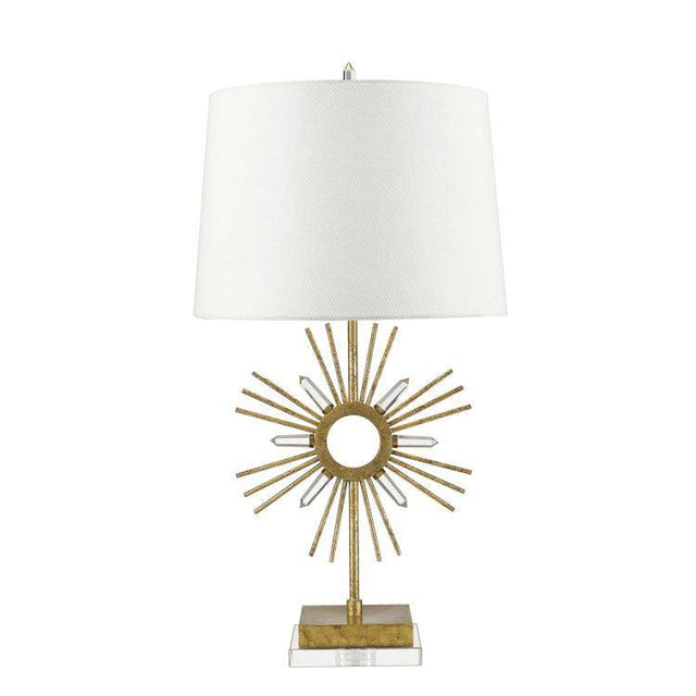 Sun King 1-Light Table Lamp - Comet Lighting