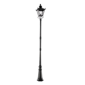 Grampian Outdoor Lamp Post Black - Comet Lighting