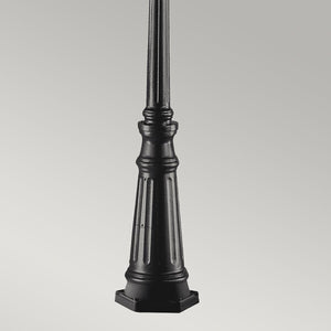Grampian Outdoor Lamp Post Black - Comet Lighting