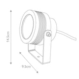 Elite Outdoor 12v LED Spot Light Large Aluminium