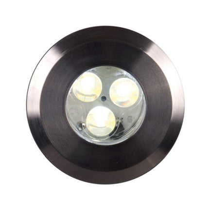 Fusion Outdoor 12v Plain Gound Light Stainless Steel