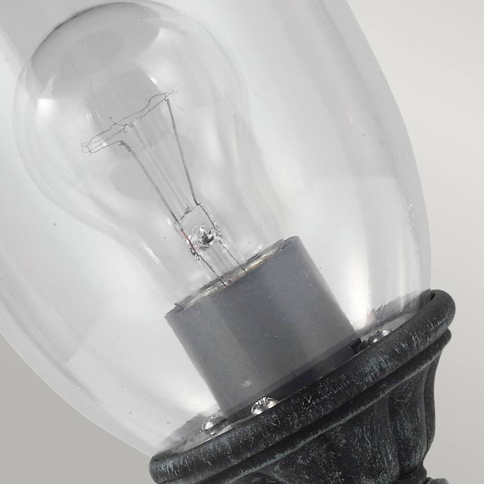 Elkstone 1 Light Pedestal - Comet Lighting