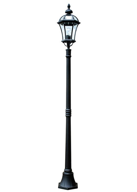 Ledbury Outdoor Lamp Post Lantern Black
