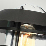 Helsingor 1 Light Wall Lantern - Black - Comet Lighting