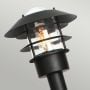 Helsingor 1 Light Bollard Lantern - Black