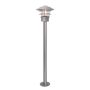 Helsingor 1 Light Bollard Lantern - Silver