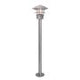 Helsingor 1 Light Bollard Lantern - Silver