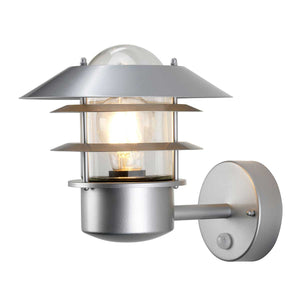Helsingor 1 Light Pir Wall Lantern - Comet Lighting