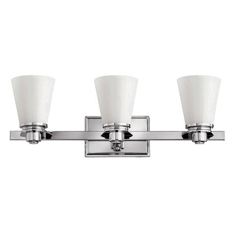 Avon 3-Light Above Mirror Light Chrome - Comet Lighting