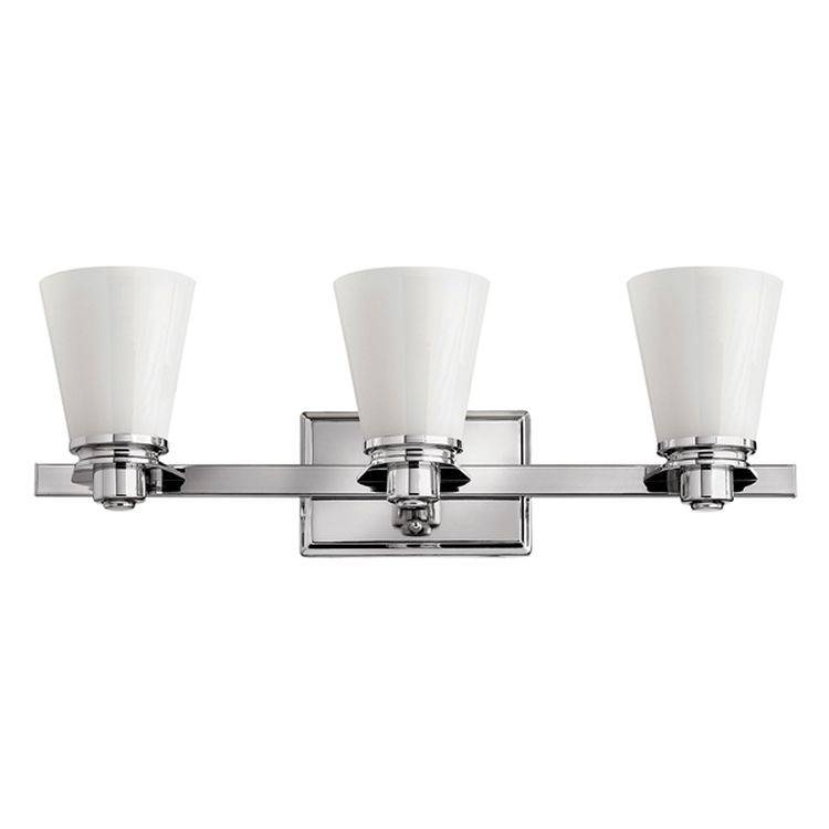 Avon 3-Light Above Mirror Light Chrome - Comet Lighting