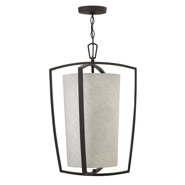 Blakely 3Lt Large Pendant Finish: Buckeye Bronze - Comet Lighting