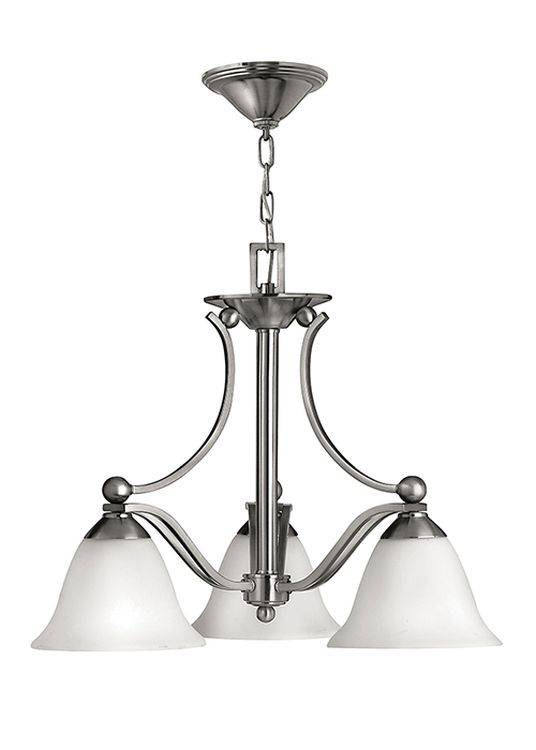 Bolla 3-Light Chandelier - Comet Lighting