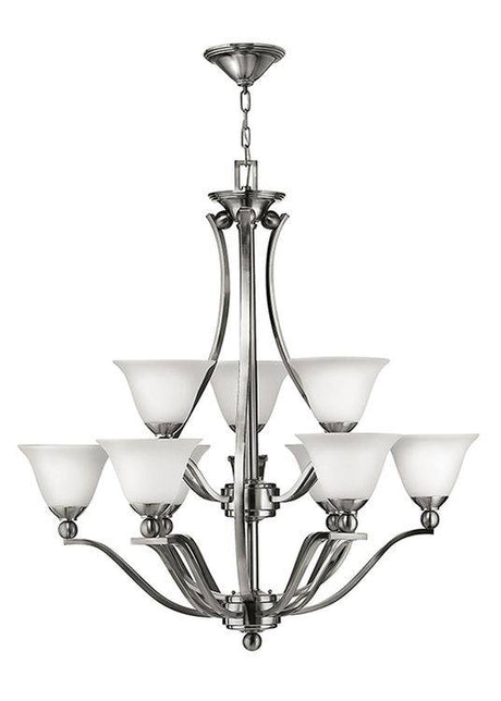 Bolla 9-Light Chandelier - Comet Lighting