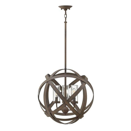 Carson 3-Light Outdoor Chandelier - Comet Lighting