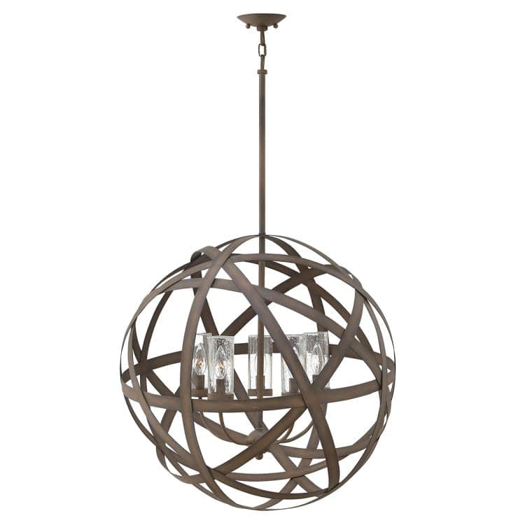 Carson 5-Light Outdoor Chandelier - Comet Lighting