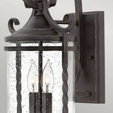 Casa 2 Light Wall Lantern Olde Black - Comet Lighting