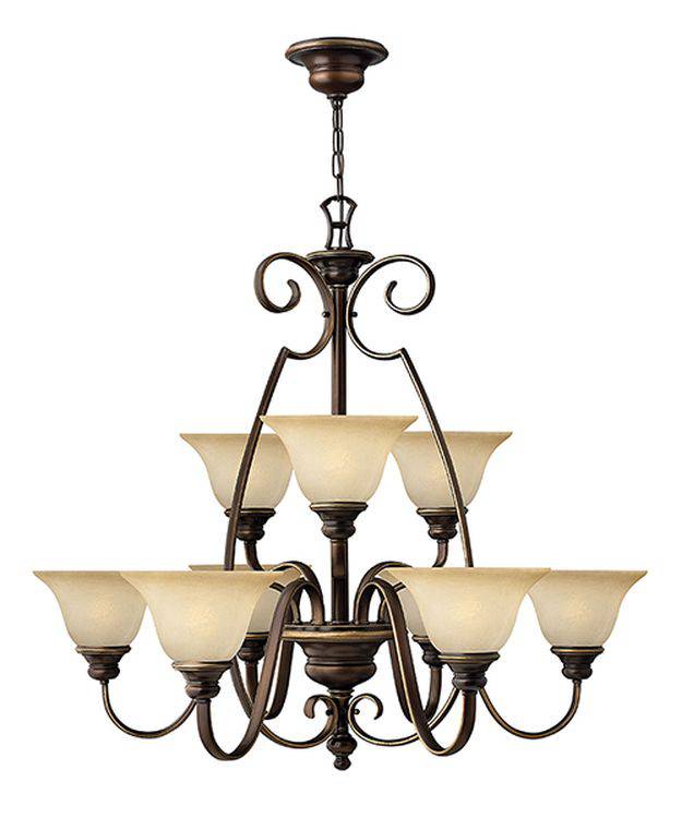 Cello 9-Light Chandelier - Comet Lighting