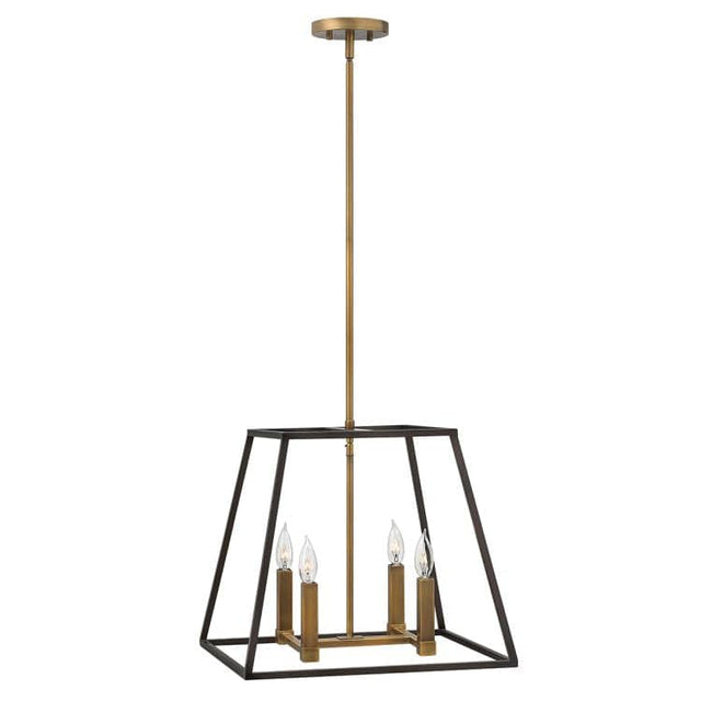 Fulton 4-Light Pendant Chandelier - Comet Lighting